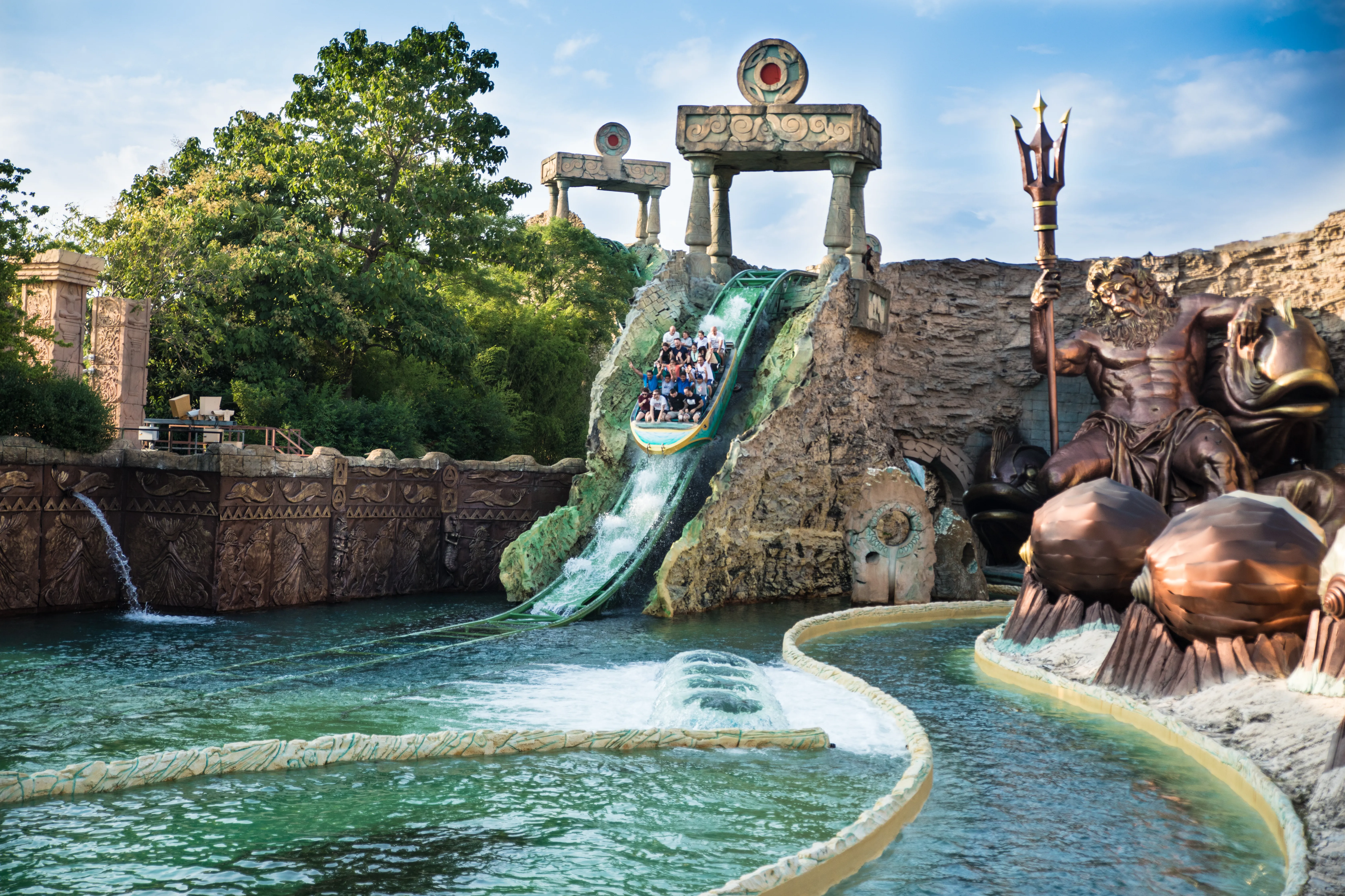 Gardaland Park - Fuga da Atlantide - Dive