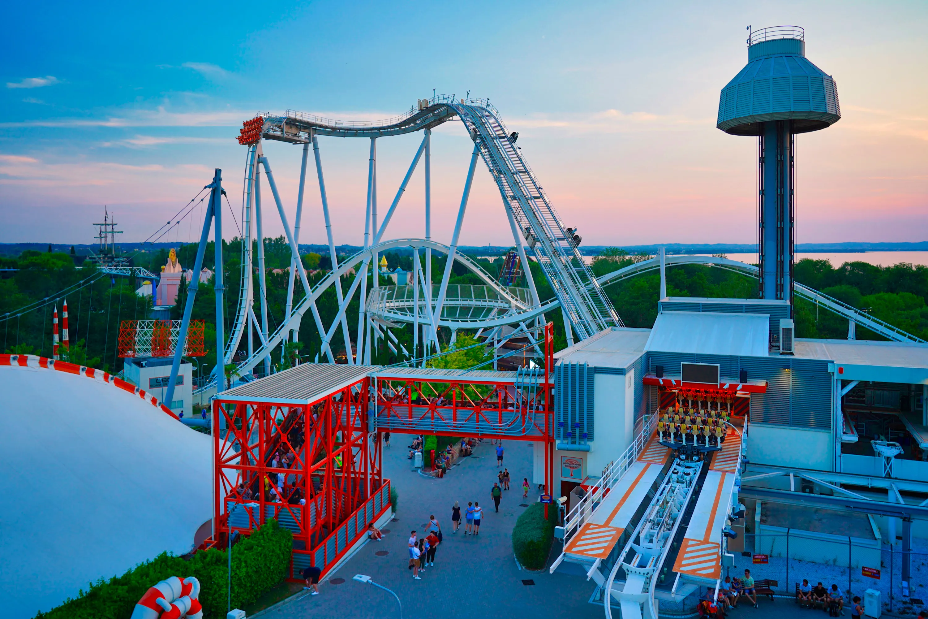 Gardaland Park - Tramonto