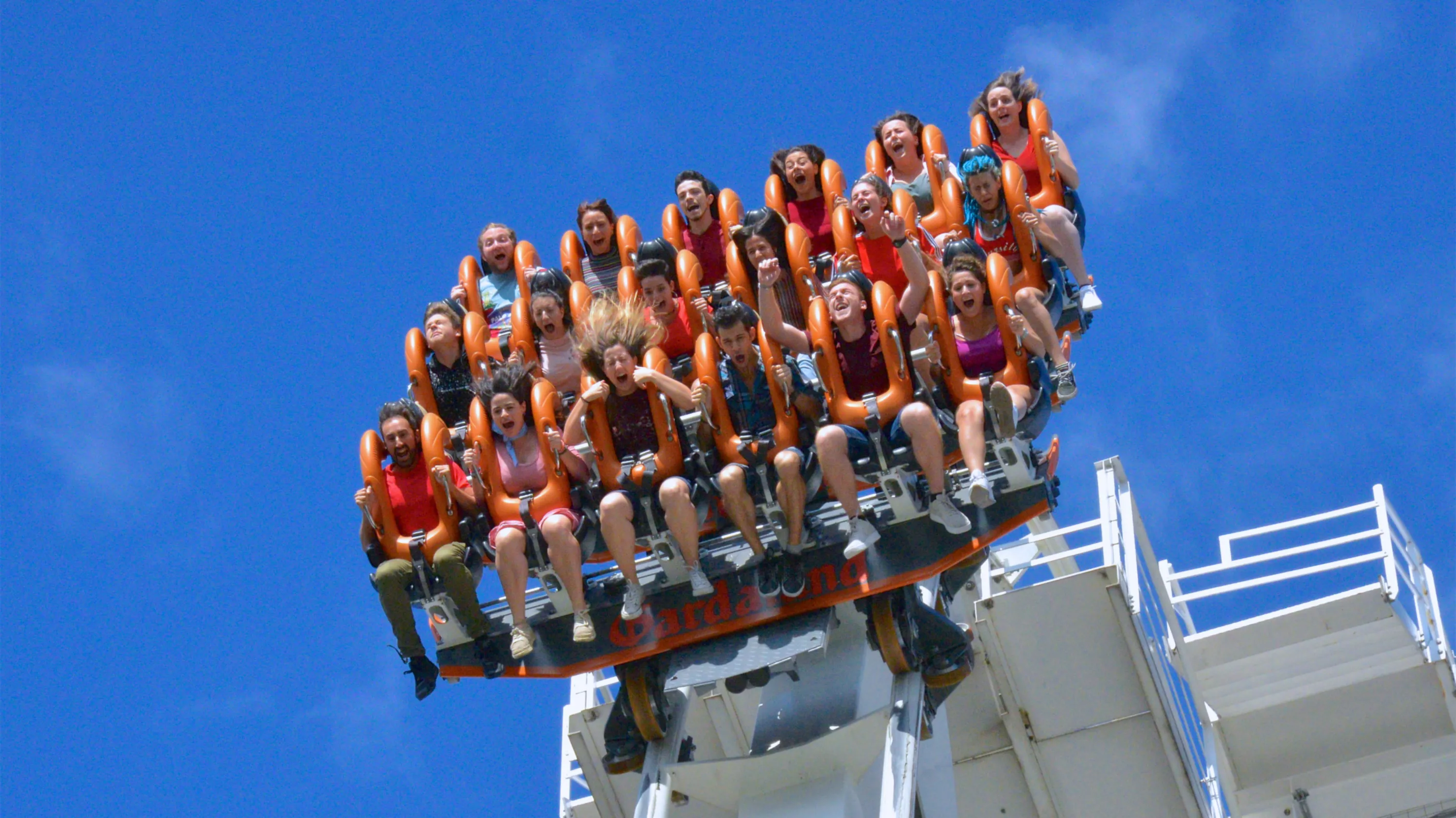 Gardaland Park - Oblivion - Persone a bordo