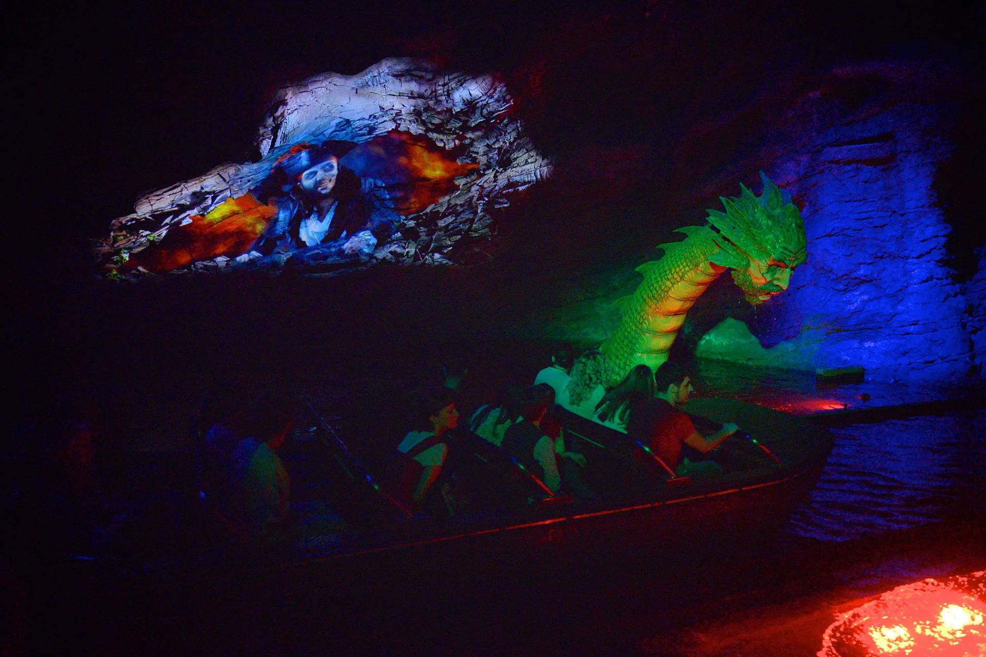Gardaland Park - Mostro marino de I Corsari: la vendetta del fantasma