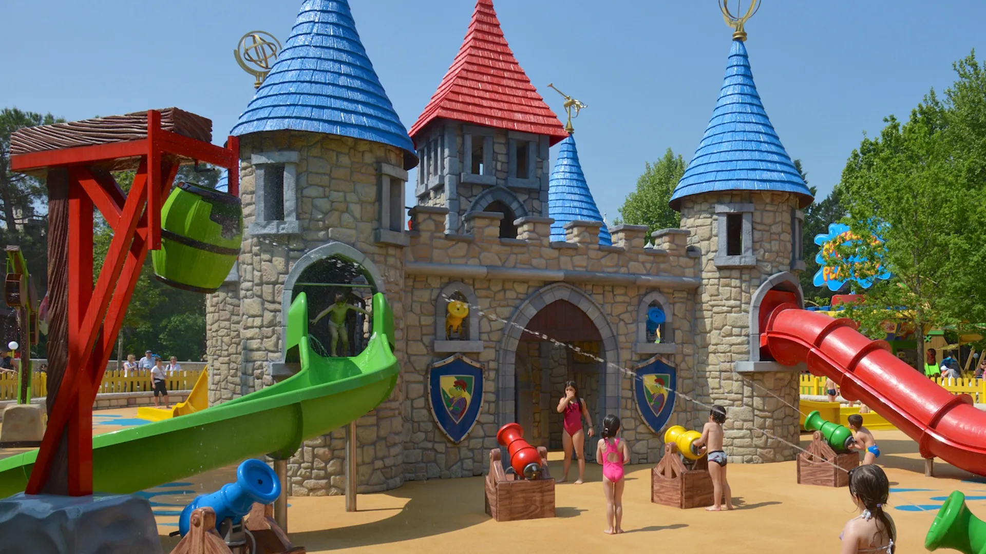 Gardaland Park - Prezzemolo Land - Mittelalterlichen Burg